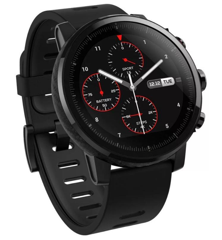 фото Смарт-часы xiaomi amazfit stratos 3 black/black