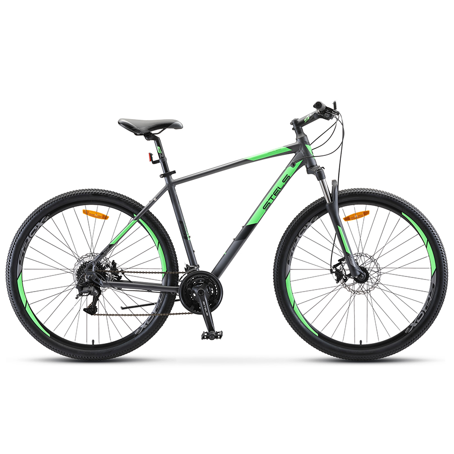 

Велосипед Stels Navigator 920 MD V010 2021 20.5" антрацитовый/зеленый, Navigator 920 MD V010