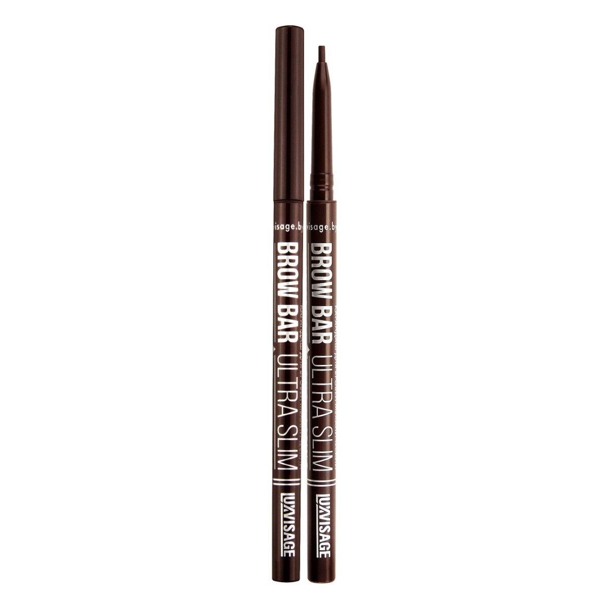 фото Карандаш для бровей luxvisage brow bar ultra slim тон 304 chocolate