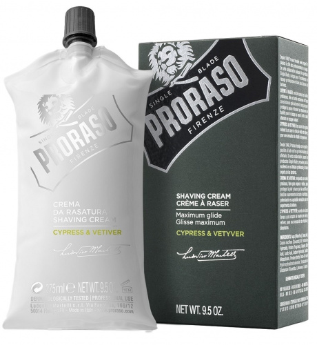 Крем для бритья Proraso Shaving cream in tube Cypress Vetvyer 275ml