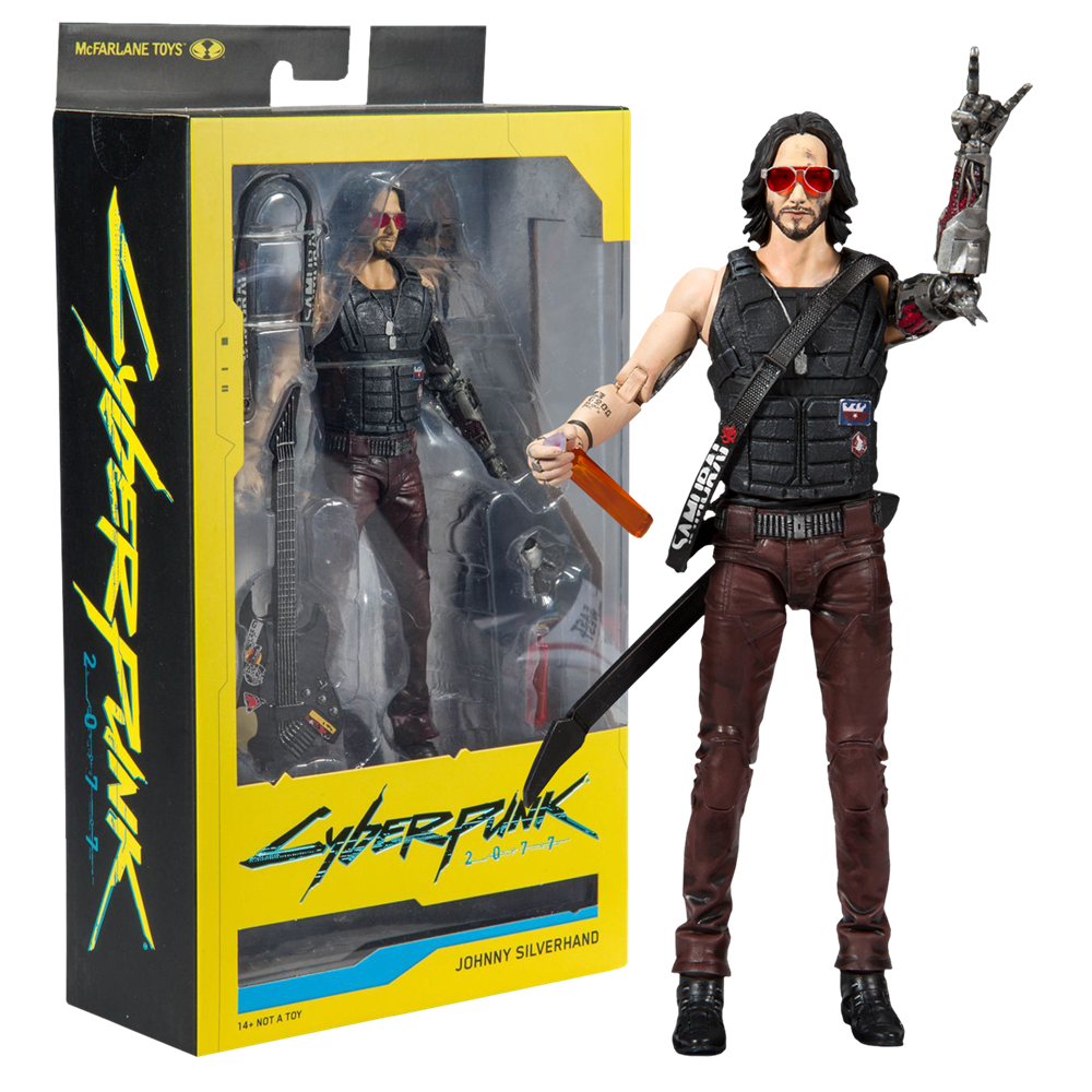 фото Фигурка mcfarlane toys cyberpunk 2077: johnny silverhand