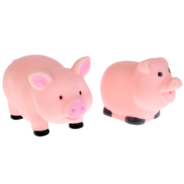 

Игрушка для купания Играем Вместе Свинки, Розовый
