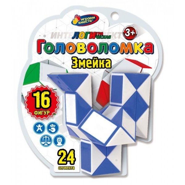 

Логическая головоломка Играем Вместе Змейка 1808K273-R
