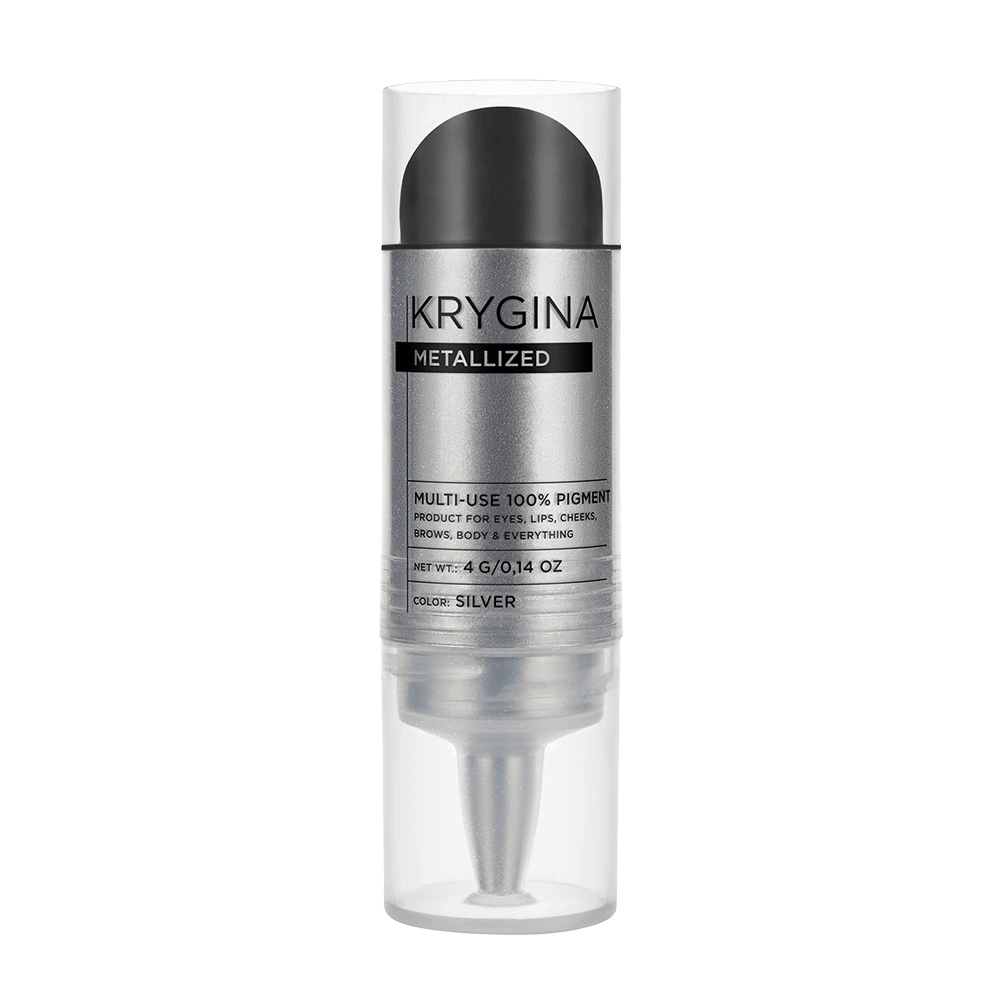 

Сухой пигмент Krygina Cosmetics Metallized Silver, Metallized Silver