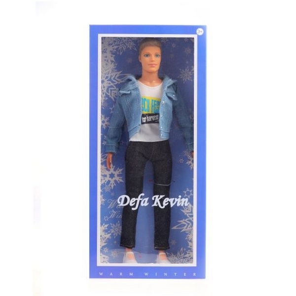 Кукла Наша игрушка Defa Kevin Юноша в джинсовой куртке