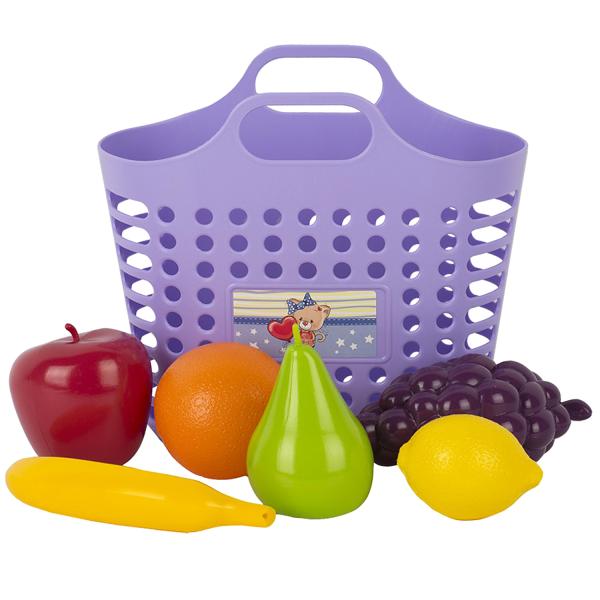 фото Игровой набор совтехстром фруктовая корзинка, 7 предметов