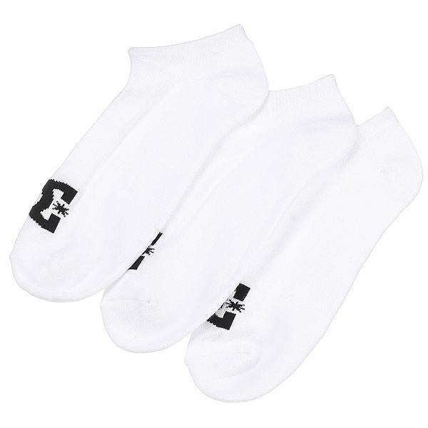 фото Носки dc ankle socks белые one size