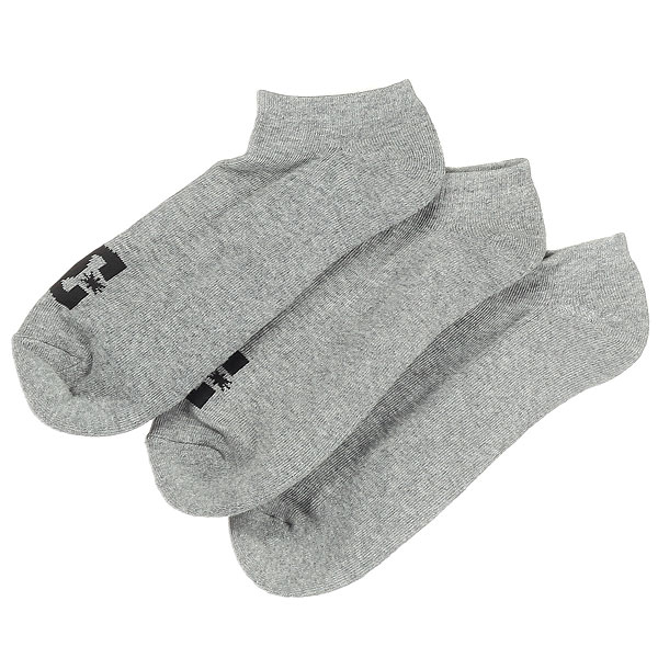 

Носки DC Ankle Socks серые one size, Ankle Socks