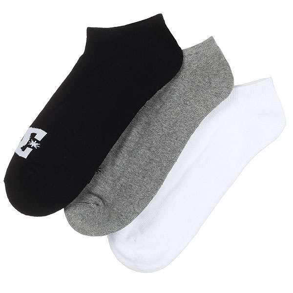 фото Носки dc ankle socks белые; серые; черные one size