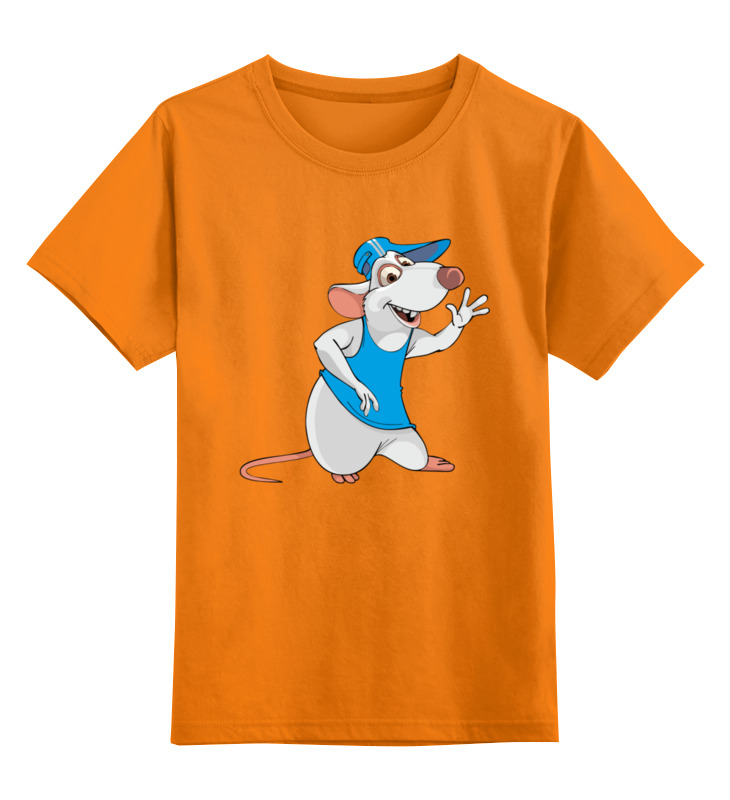 

Детская футболка Printio Мышонок цв.оранжевый р.152, 0000003086364