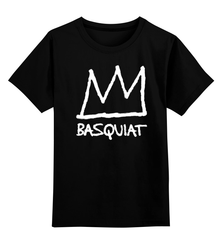 

Детская футболка классическая Printio Basquiat, р. 140, Черный, 0000000656206