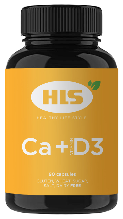 ХЛС Кальций-Витамин Д3 капсулы 90 шт.