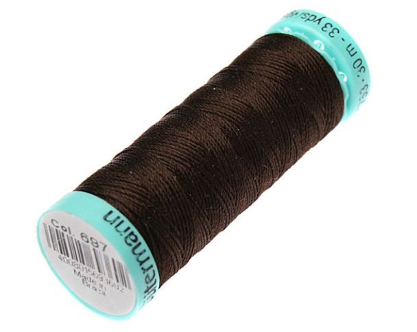 

Нитки шёлковые Gutermann R753, 30 м, цвет: 697, 5 штук, арт. 723878 (количество товаров в
