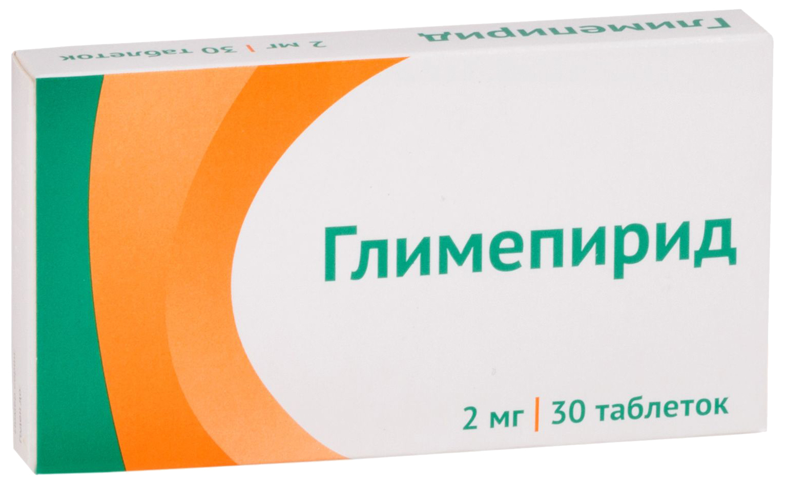 Купить Глимепирид таблетки 2 мг №30, Озон ООО