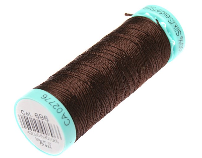 

Нитки шёлковые Gutermann R753, 30 м, цвет: 696, 5 штук, арт. 723878 (количество товаров в