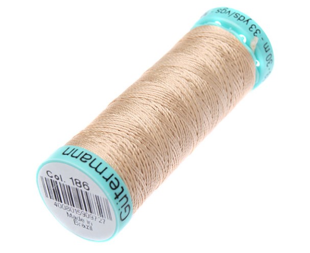 

Нитки шёлковые Gutermann R753, 30 м, цвет: 186, 5 штук, арт. 723878 (количество товаров в