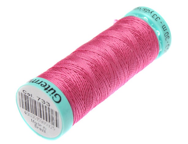

Нитки шёлковые Gutermann R753, 30 м, цвет: 733, 5 штук, арт. 723878 (количество товаров в