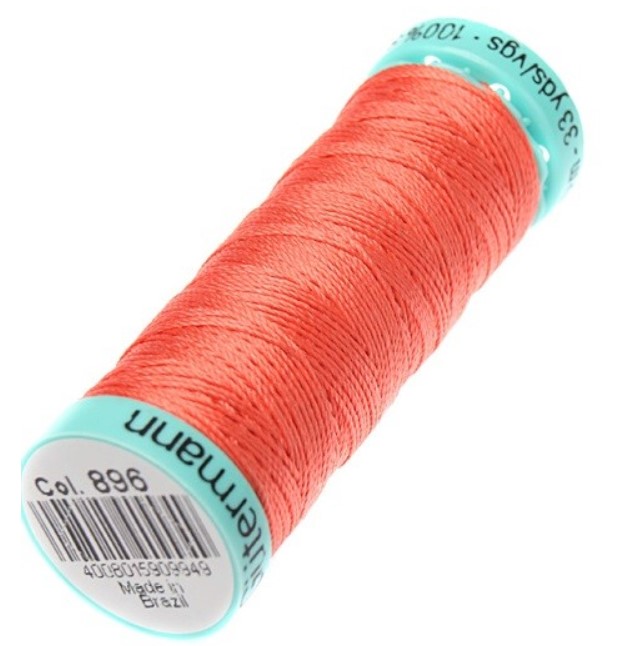 

Нитки шёлковые Gutermann R753, 30 м, цвет: 896, 5 штук, арт. 723878 (количество товаров в