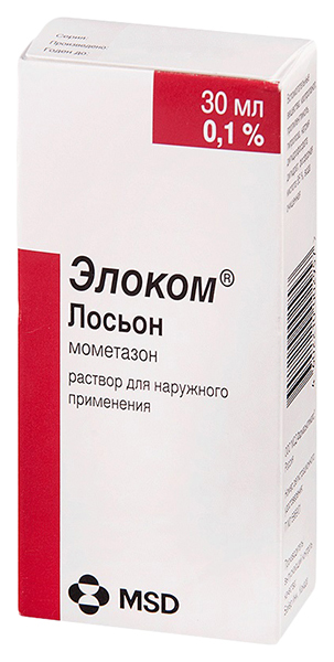 

Элоком лосьон наружн 0.1% фл 30 мл
