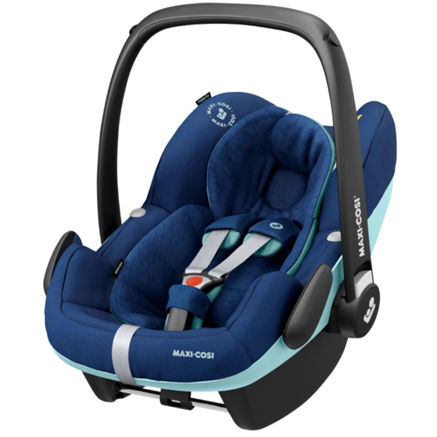 Автолюлька Maxi-Cosi 0-13 кг Pebble Pro I-Size Essential Blue/синий тюбинг winter star диаметр чехла 100 см синий красный