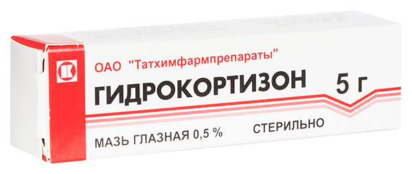Купить Гидрокортизон мазь глазн 0.5% туба 5 г, Татхимфармпрепараты, Россия