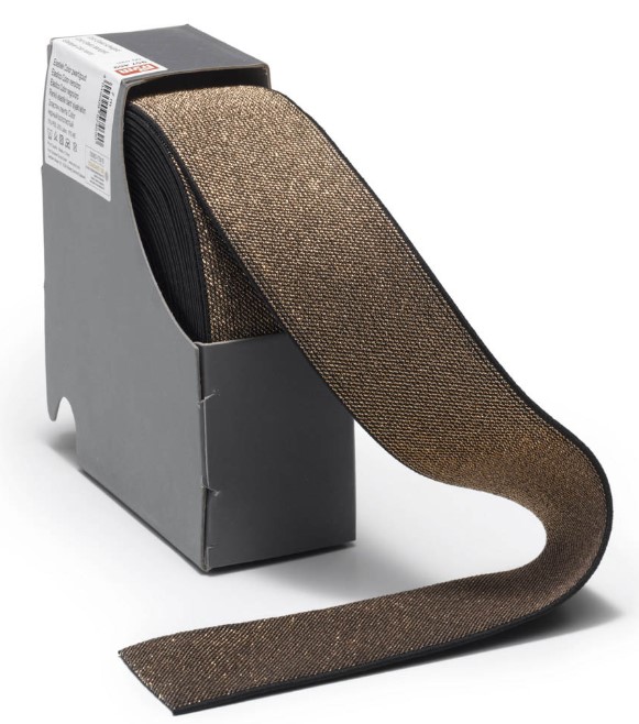 

Эластичная лента Prym "Color", 50 мм x 7 м, цвет: шоколад, золото, арт. 957469