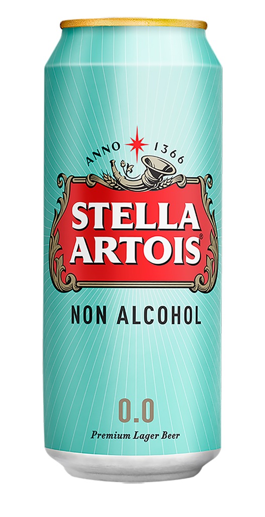 Пиво Stella Artois безалкогольное светлое 0,45 л ж/б