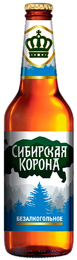 

Пиво "Сибирская корона безалкогольное" СТЕКЛЯННАЯ БУТЫЛКА 0,47 л