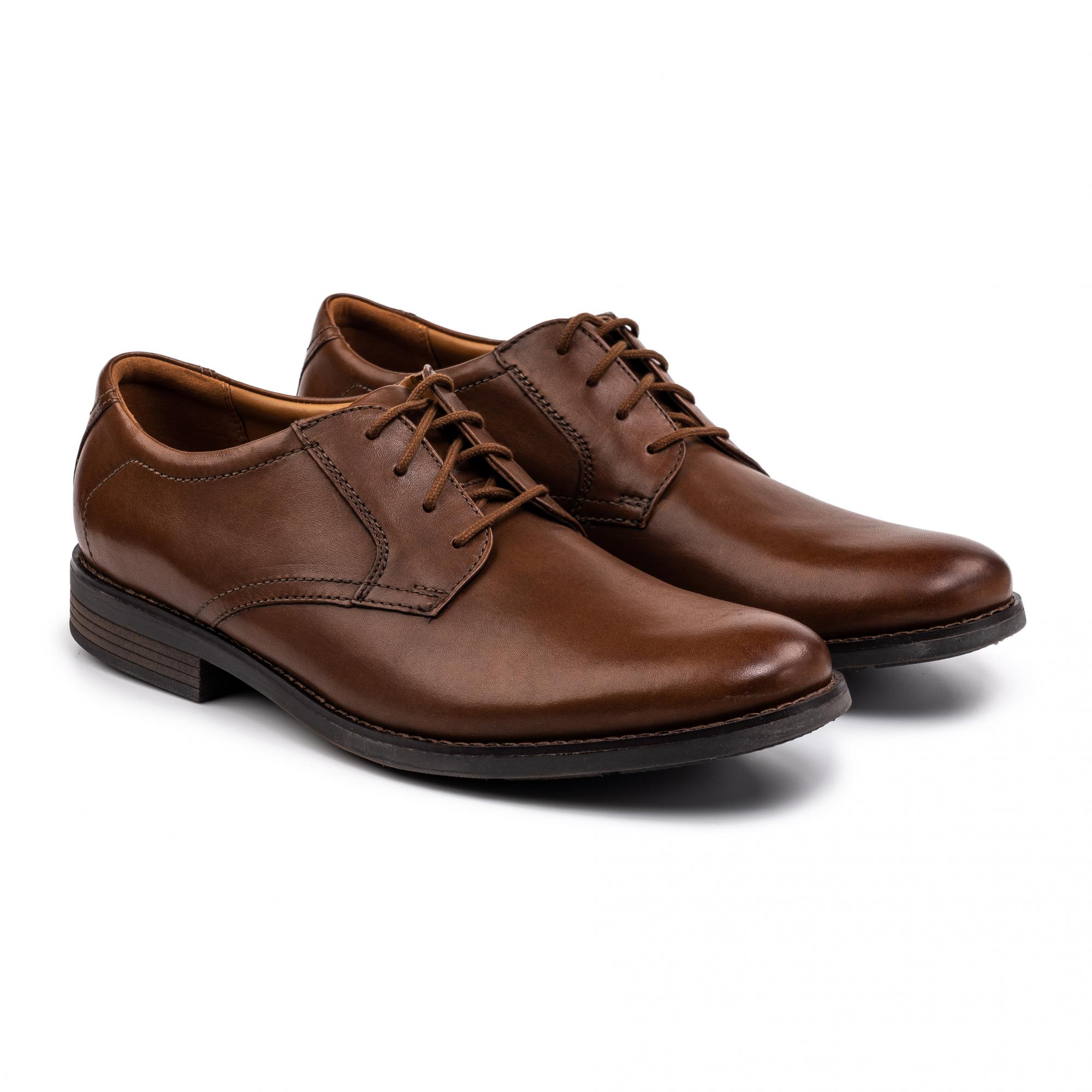 

Туфли мужские Clarks Becken Lace коричневые 41.5 EU, Becken Lace