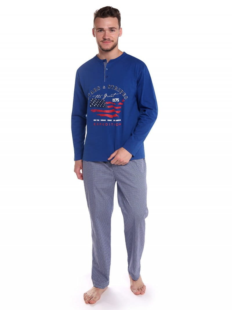 

Комплект мужской Sis PJ1015 синий M, PJ1015