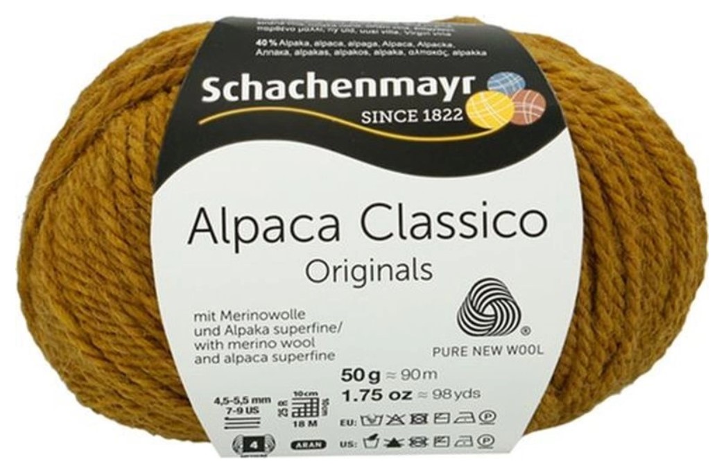 фото Пряжа schachenmayr 9807369 alpaca classico мох 00072