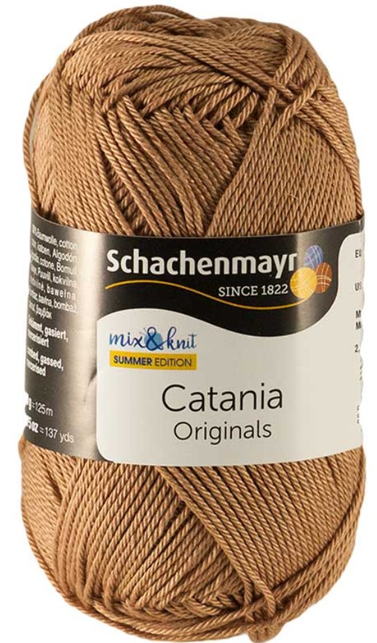 

Пряжа SCHACHENMAYR 9801210 Catania 437 коричневый, Catania