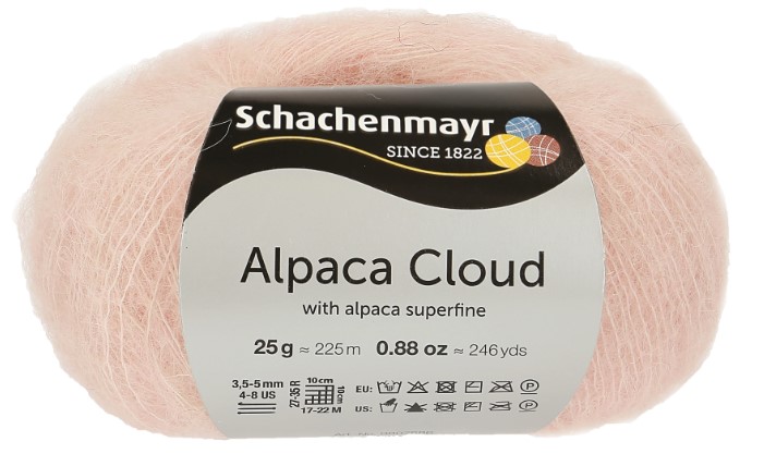 

Пряжа SCHACHENMAYR 9807586 Alpaca Cloud 00035 розовый кварц, Alpaca Cloud