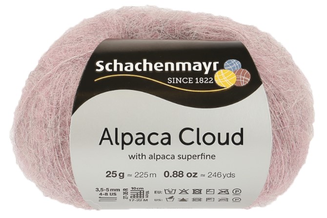 

Пряжа SCHACHENMAYR 9807586 Alpaca Cloud 00036 лиловый, Alpaca Cloud