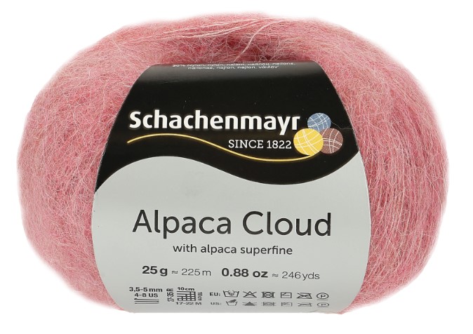 фото Пряжа schachenmayr 9807586 alpaca cloud 00034 румяна