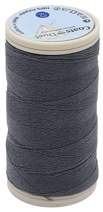 

Нитки швейные "Coats Duet", 100 м, цвет: темно-серый, 5 штук, арт. 4645100-06023 (количест