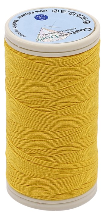 

Нитки швейные "Coats Duet", 100 м, цвет: желтый, 5 штук, арт. 4645100-06349 (количество то