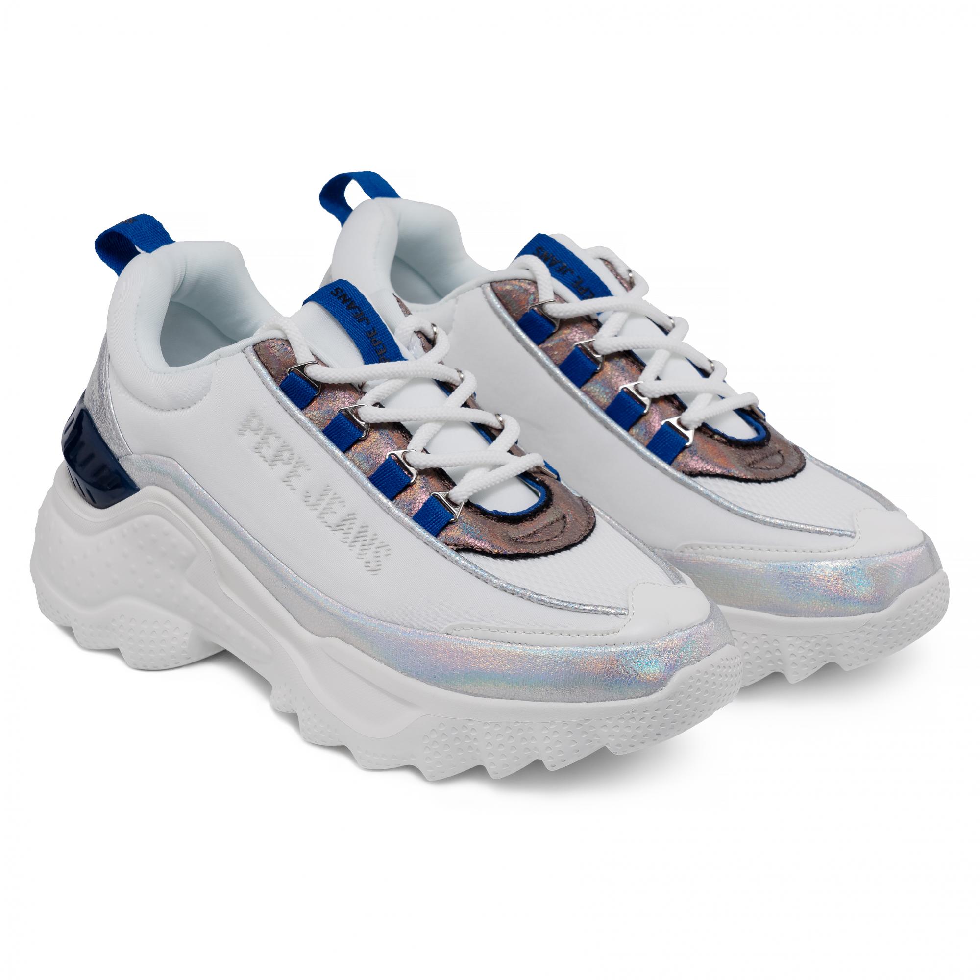 

Кроссовки женские Pepe Jeans ECCLES IRIS PLS31001 белые 38 EU, ECCLES IRIS PLS31001