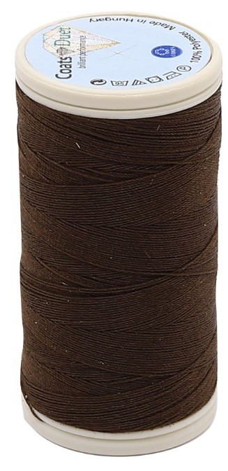 

Нитки швейные "Coats Duet", 100 м, цвет: коричневый, 5 штук, арт. 4645100-09052 (количеств