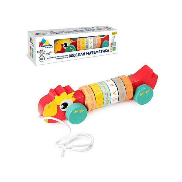 

Деревянная игрушка Фабрика Фантазий Веселая математика