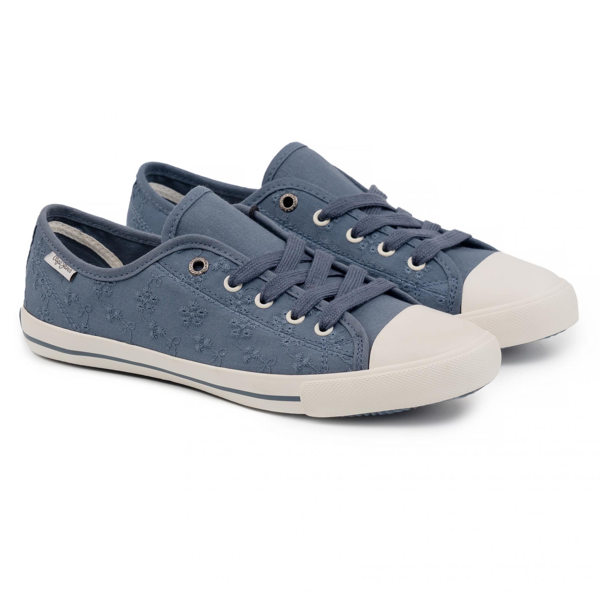 фото Кеды женские pepe jeans gery pls30830 синие 39 eu