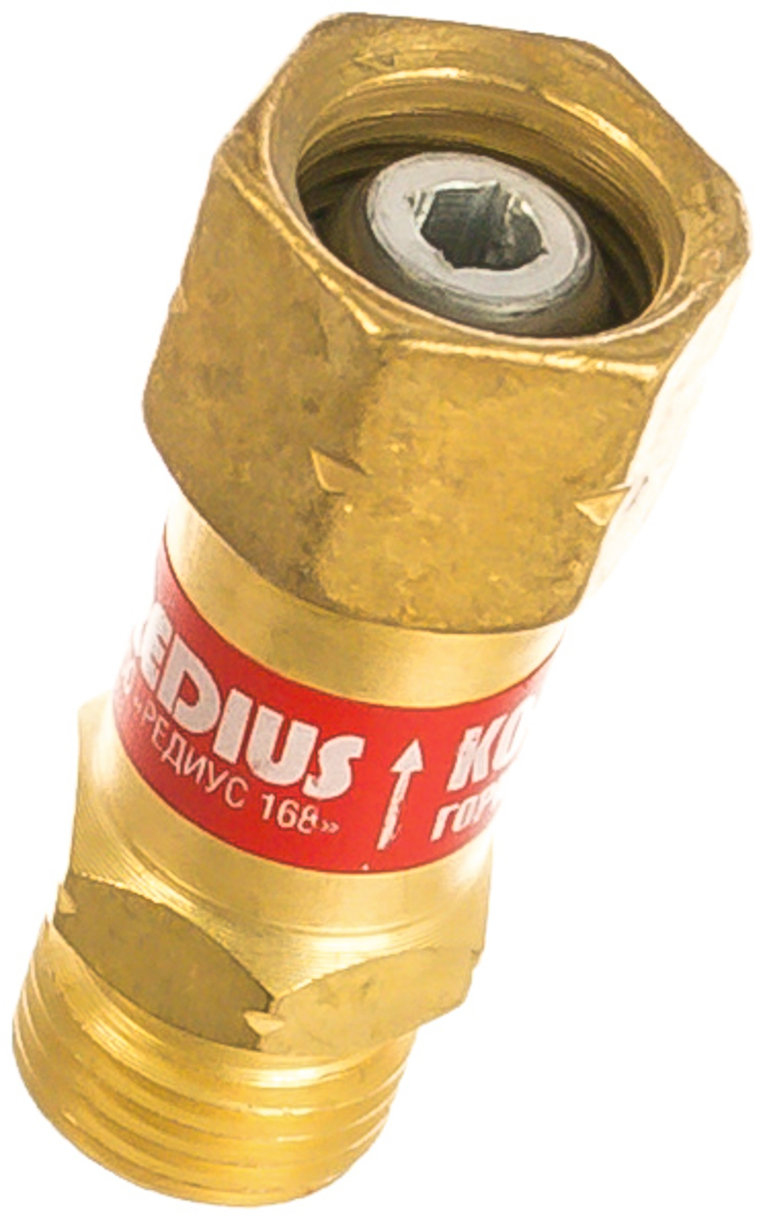 Клапан обратный латунь Redius СВ000001714 DN16, золотистый