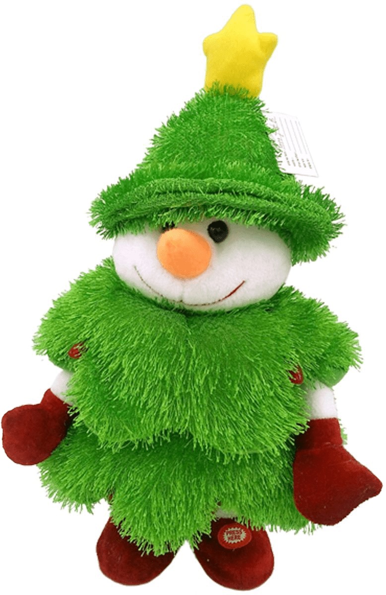 

Елка-снеговик, механическая, 30 см