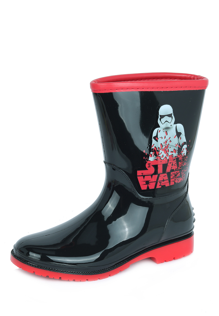 фото Резиновые сапоги детские star wars, цв.черный р.30