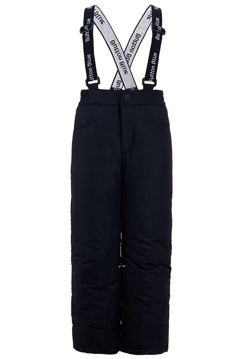 

Брюки утепленные для девочки Button Blue, цв.чeрный, р-р 104, 219BBUA64020800