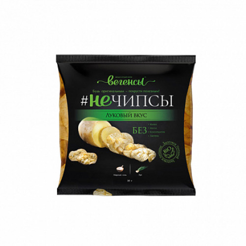

Картофель сушёный "Нечипсы" с луком и морской солью Вегенсы 30 г