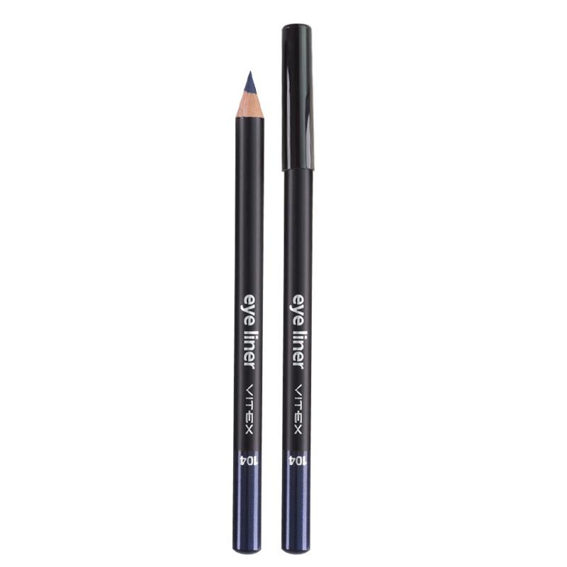 контурный карандаш каял для глаз pencil for eyes 17393 03 caramel silk 1 06 г Контурный карандаш для глаз ВИТЭКС тон 104 Blue