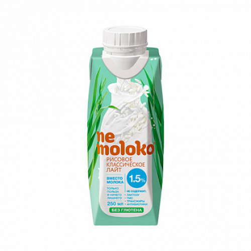 

Напиток рисовый классический лайт Nemoloko 250 мл