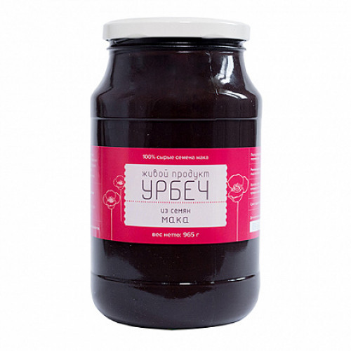 

Урбеч из семян мака Живой продукт 965 г