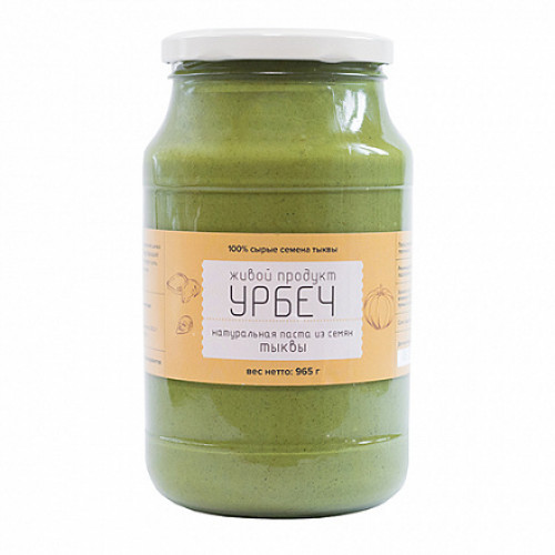 

Урбеч из семян тыквы Живой продукт 965 г